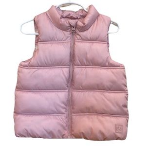 Baby Gap pink puffer vest